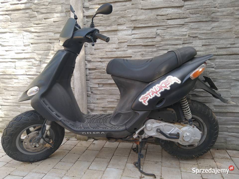Skuter Gilera Stalker 50 czarny Dobra