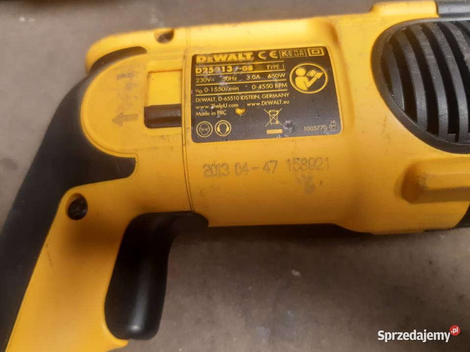Mlotowiertarka Dewalt D25013 nowa Stary Sącz