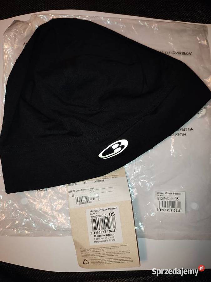 Icebreaker unisex chase beanie czarna Pozostałe Moda i Styl Lubraniec