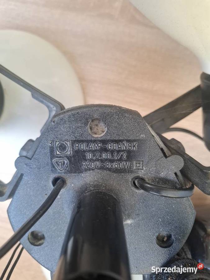 Lampa sufitowa POLAMPGDAŃSK styl retro Pruszków