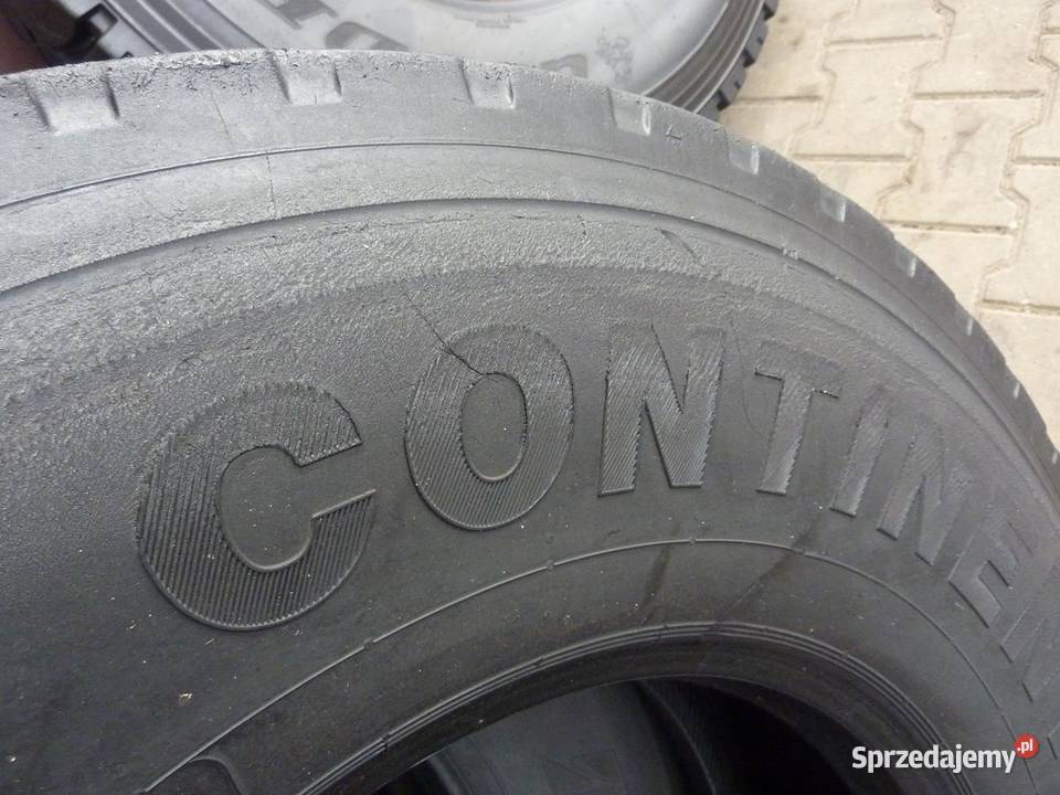 Opona używana ciężarowa 31580R225 CONTINENTAL podlaskie Zaścianki