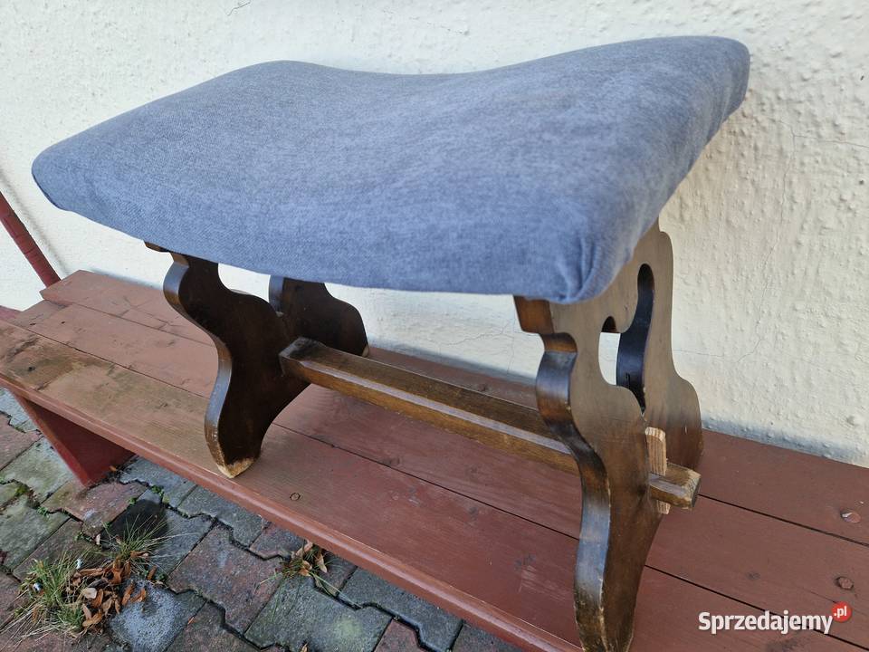 Wygodny taboret z nowym materiałem import Ciechocinek