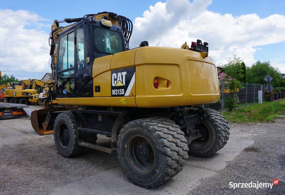 Koparka kołowa CAT M 313 D 2015 świętokrzyskie Jeziorko