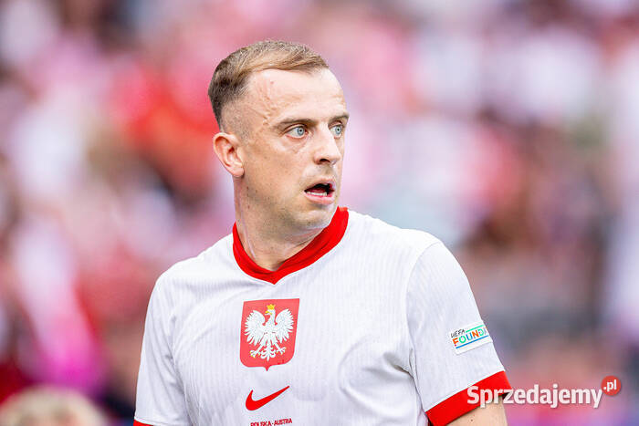 Koszulka meczowa reprezentacji Polska Grosicki z autografem!