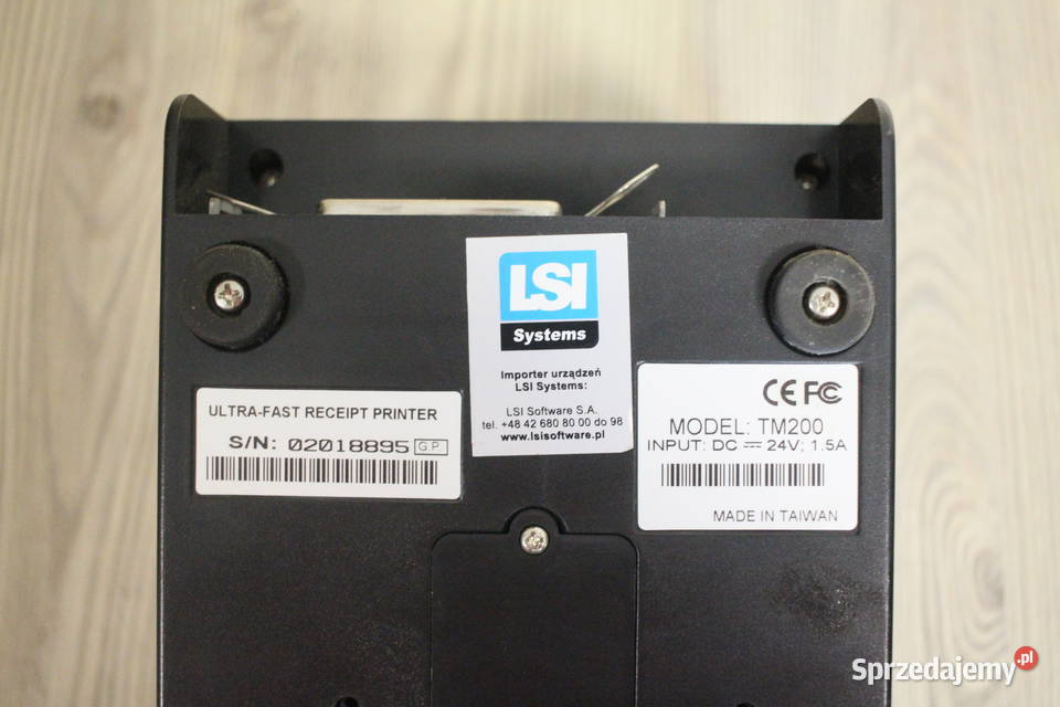 Drukarka termiczna LSI System TM200 Ethernet śląskie