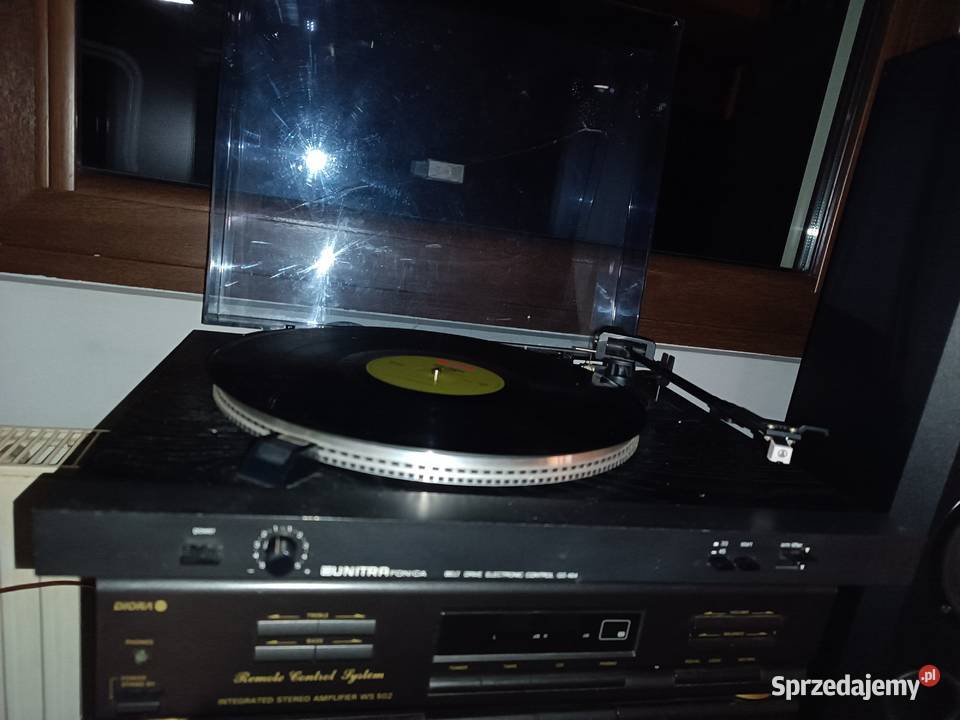 Wzmacniacz WZ 502 Diora plus gramofon GS 464 Wzmacniacze i pokrewne Lutomiersk