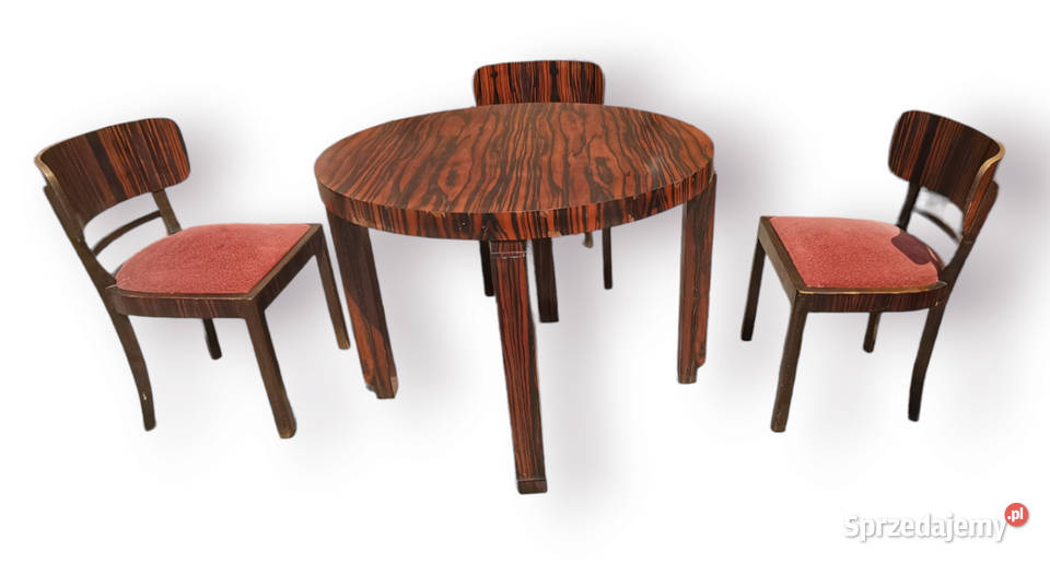 Komplet mebli gabinetowych Heban makassar Ok Wrocław