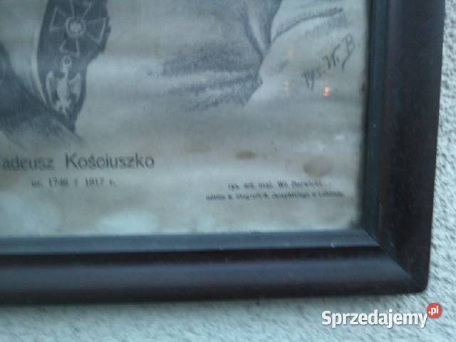 Obraz Portret Tadeusz Kościuszko Lublin