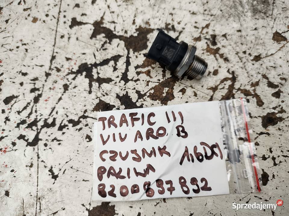 RENAULT TRAFIC III VIVARO 16DCI czujnik paliwa dostawcze świętokrzyskie Kielce sprzedam