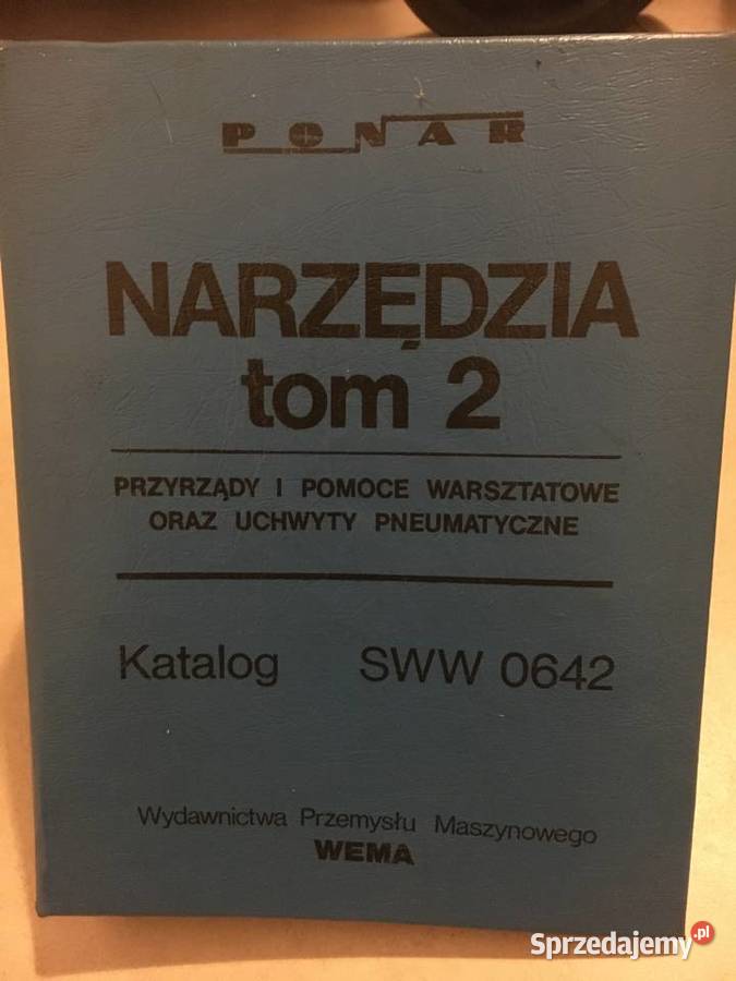 Katalog narzędziowy Narzędzia tom 2 z 1979 roku Antykwariat Łęczyca