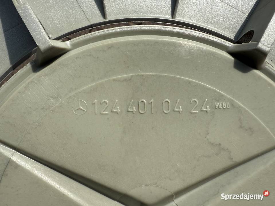 KOŁPAK KAPSEL MERCEDES ORYGINAŁ A1244010424 osobowe Chwaszczyno