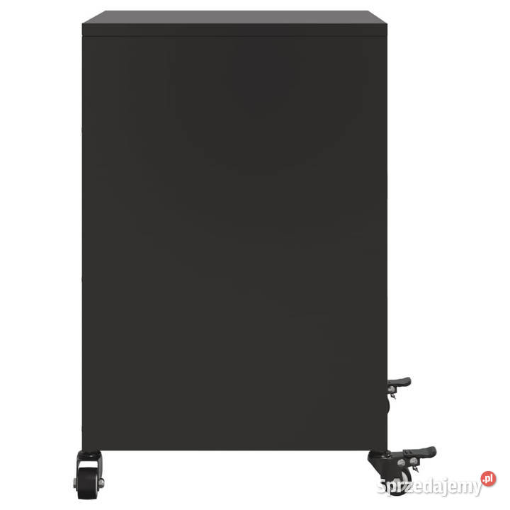 Szafka nocna czarna 36x39x59 stal WM846716 mazowieckie sprzedam