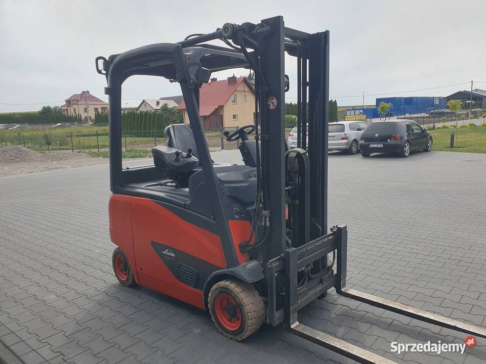 Wózek LINDE E16PH 2014r 4 kołowy WOLNY SKOK E18 Rudno Górne