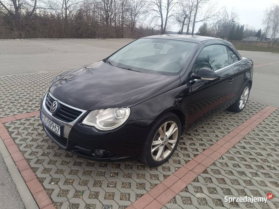 VW Eos 20 TDI 140 cabrio lakier metallic Motoryzacja podkarpackie Nowy Żmigród