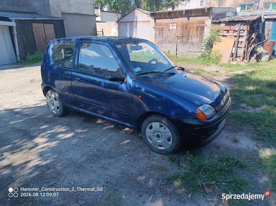 Fiat Seicento 1999r 900 benz Rok produkcji 1999