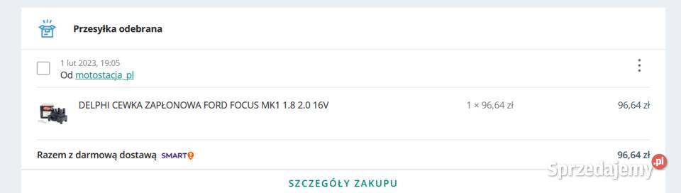 Cewka zapłonowa DELPHI Ford Focus MK1 Wrocław sprzedam