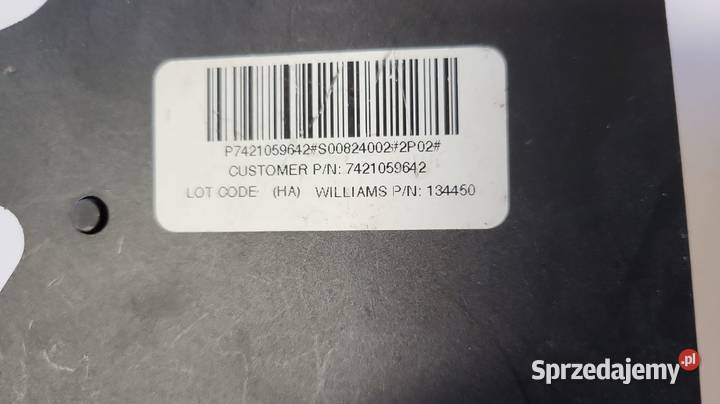 POTENCJOMTER PEDAŁ GAZU RENAULT PREMIUM Pedały Mojusz