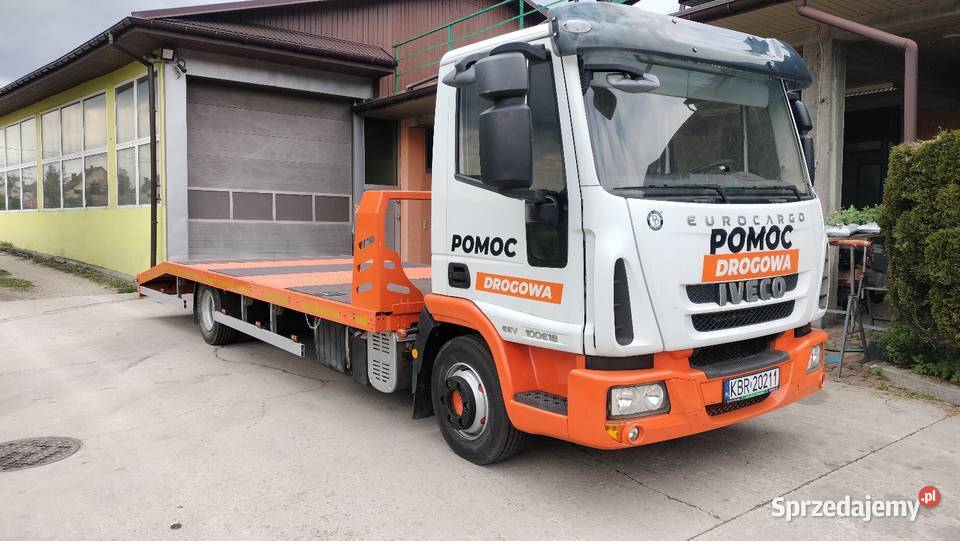 Iveco 100e18 auto laweta pomoc drogowa specjalny 3920cm3 Motoryzacja sprzedam