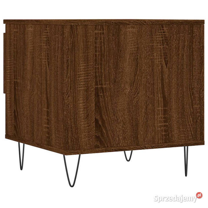 Stolik kawowy brązowy dąb 50x46x50 WM830922 Warszawa sprzedam