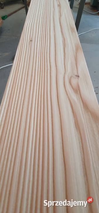 Deska tarasowa modrzewiowa szczotkowana gładka Ogród Nowa Dęba