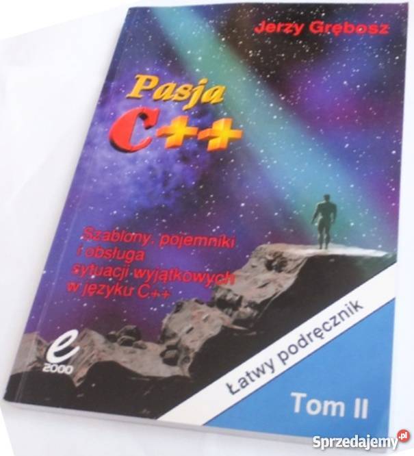 PASJA C TOM II ŁATWY PODRĘCZNIK GRĘBOSZ JERZY Katowice