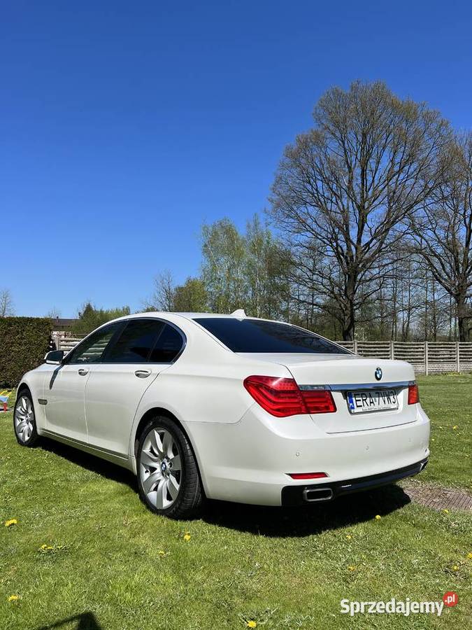 BMW 740d stan idelany bogato wyposażony biała