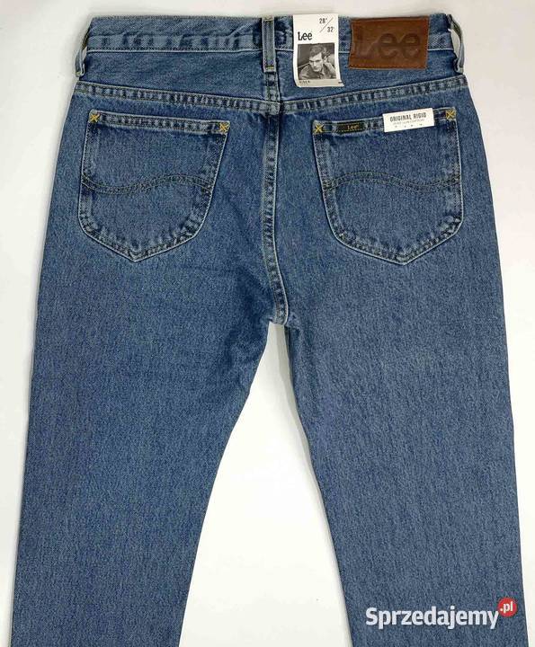 Spodnie męskie Lee Rider Stonewash W28 L32 Kraków sprzedam
