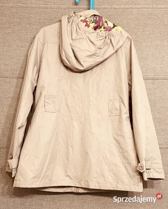 Szary dziewczęcy płaszcz Coccodrillo rozmiar 140 mazowieckie Żyrardów