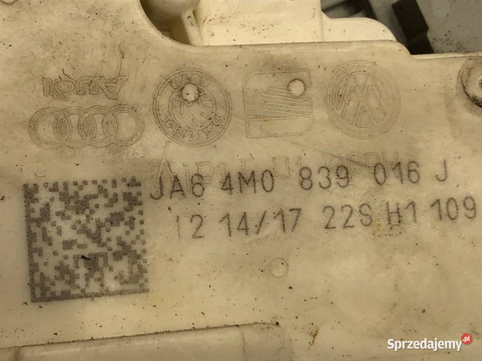 ZAMEK DRZWI PRAWY TYŁ AUDI Q7 4M SUV 4M0839016J sprzedam
