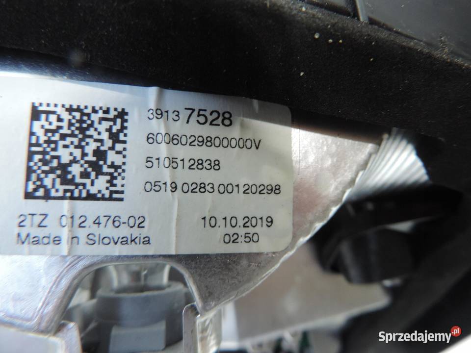 LAMPA PRAWA TYŁ TYLNA OPEL CROSSLAND X NA KLAPĘ kujawsko-pomorskie