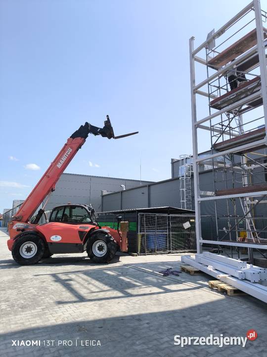 Wynajem ładowarek teleskopowych Manitou JCB Żory