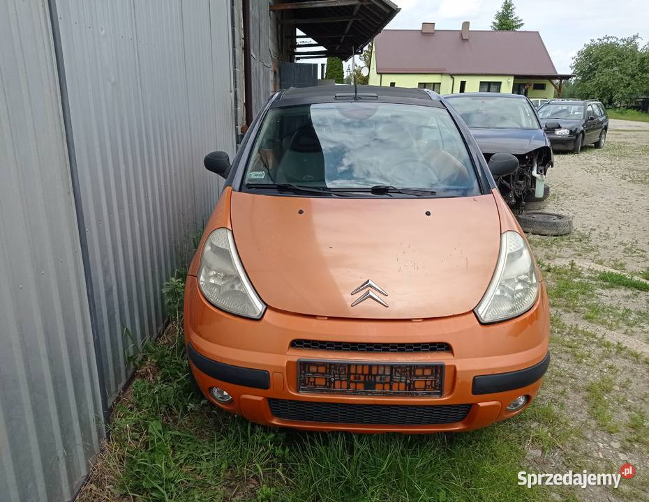 Citroen C3 Pluriel 14 54 kW 2004 r dawca części wielkopolskie Szklarka Myślniewska
