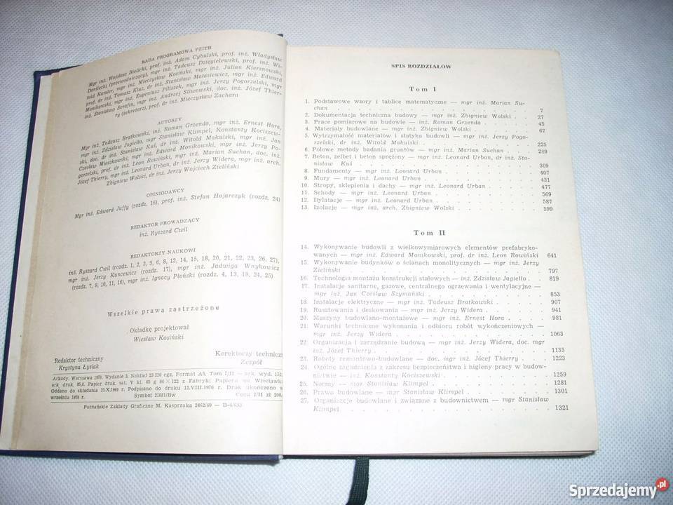 Poradnik Techniczny Kierownika Budowy TI Książki naukowe i popularnonaukowe podkarpackie