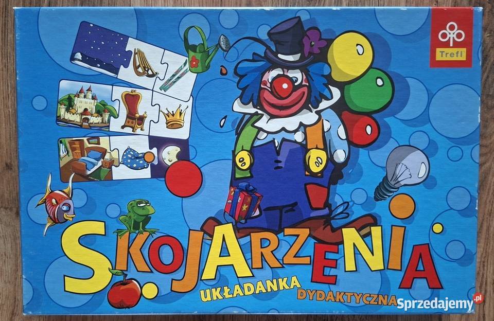 Skojarzenia układanka dydaktyczna Zielona Góra sprzedam