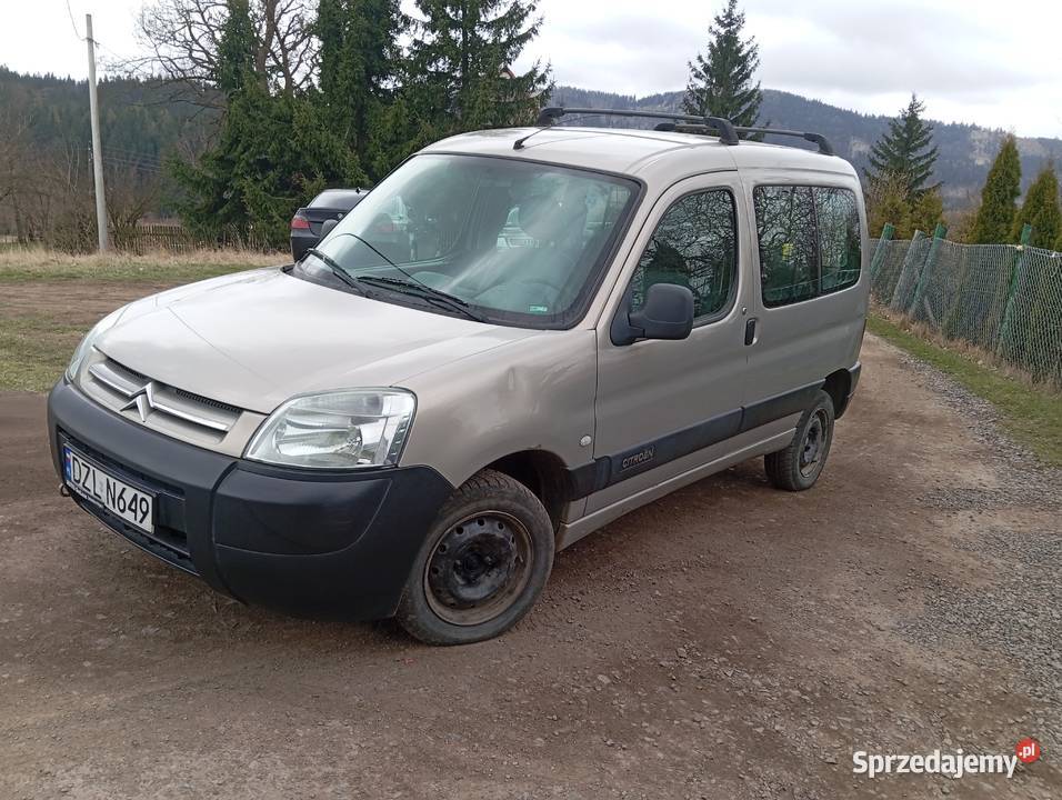 Citroen Berlingo 19d 5osób hak klima 70KM Berlingo Wałbrzych sprzedam