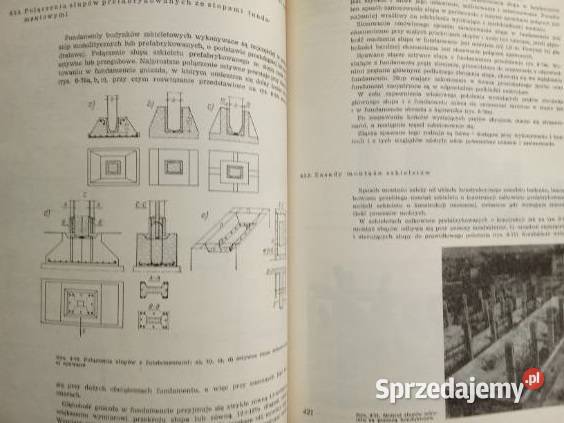 Budowle miejskie Budownictwo betonowe Książki naukowe i popularnonaukowe Łódź
