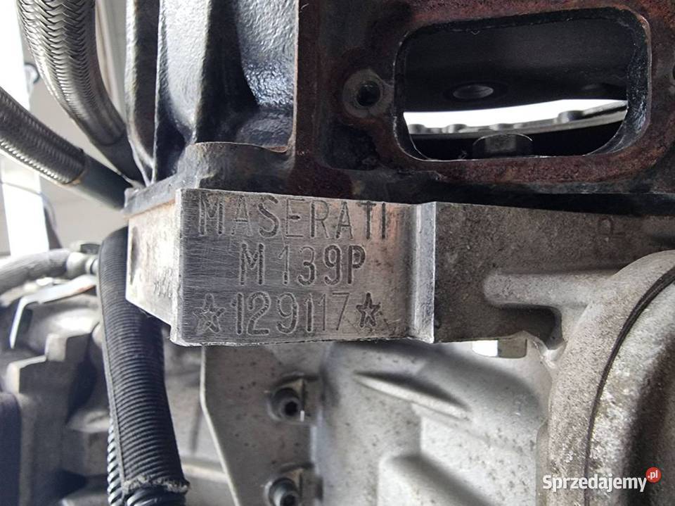 SILNIK KOMPLETNY MASERATI GRANTURISMO S M139P 42 Lipno
