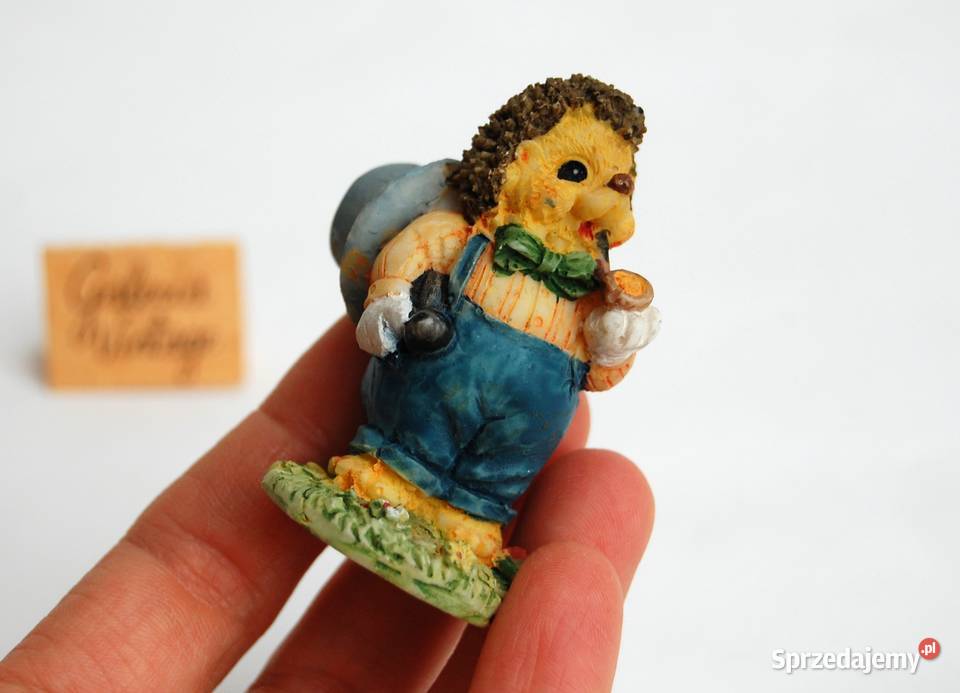 Jeż jeżyk figurka z żywicy Lublin