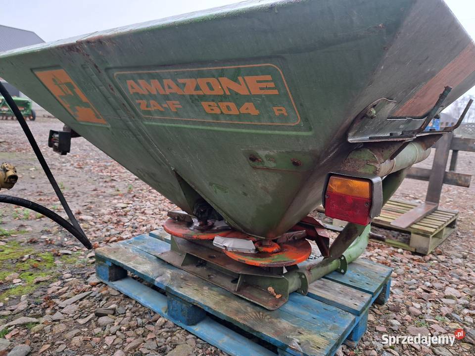 Rozsiewacz AMAZONE Zaf 604 R inne wybór z Kłodawa