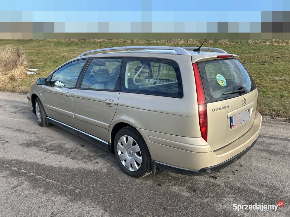 Citroen C5 II Kombi KCWD Drzwi Lewe Tylne Lewy Drzwi dolnośląskie Bolesławiec