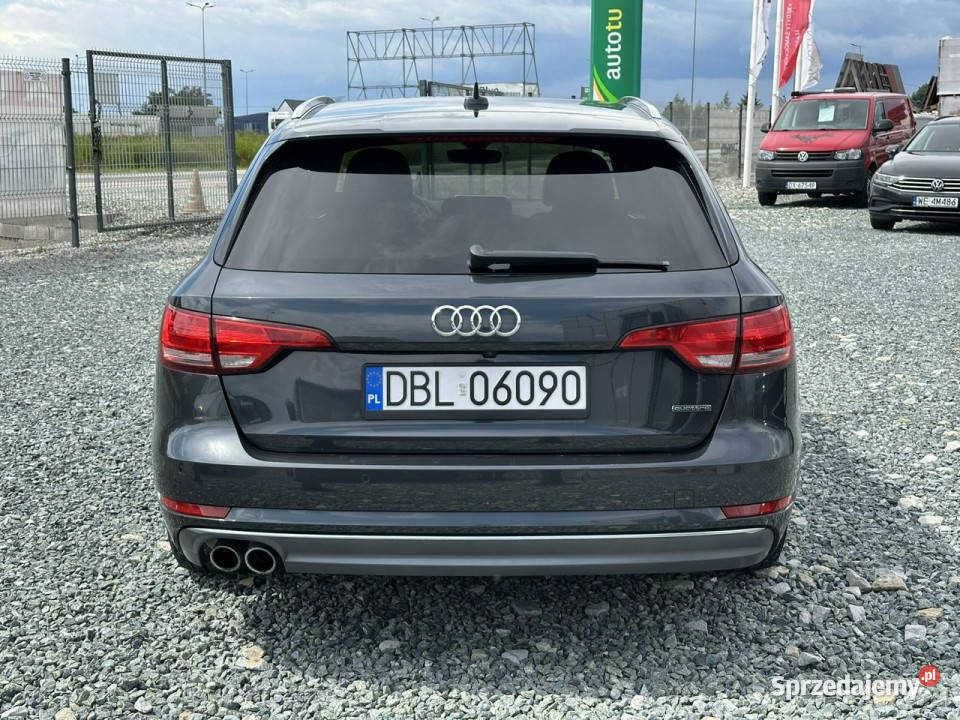 Audi A4 20 TDI 190 Quattro STronic 2018r SLine światła LED dolnośląskie Wojkowice