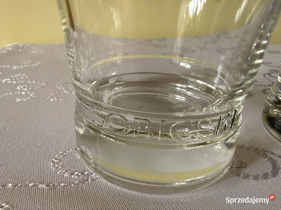 Szklanki do Wódki Drinków Sobieski Vintage Grube Zastawa stołowa śląskie Czerwionka-Leszczyny