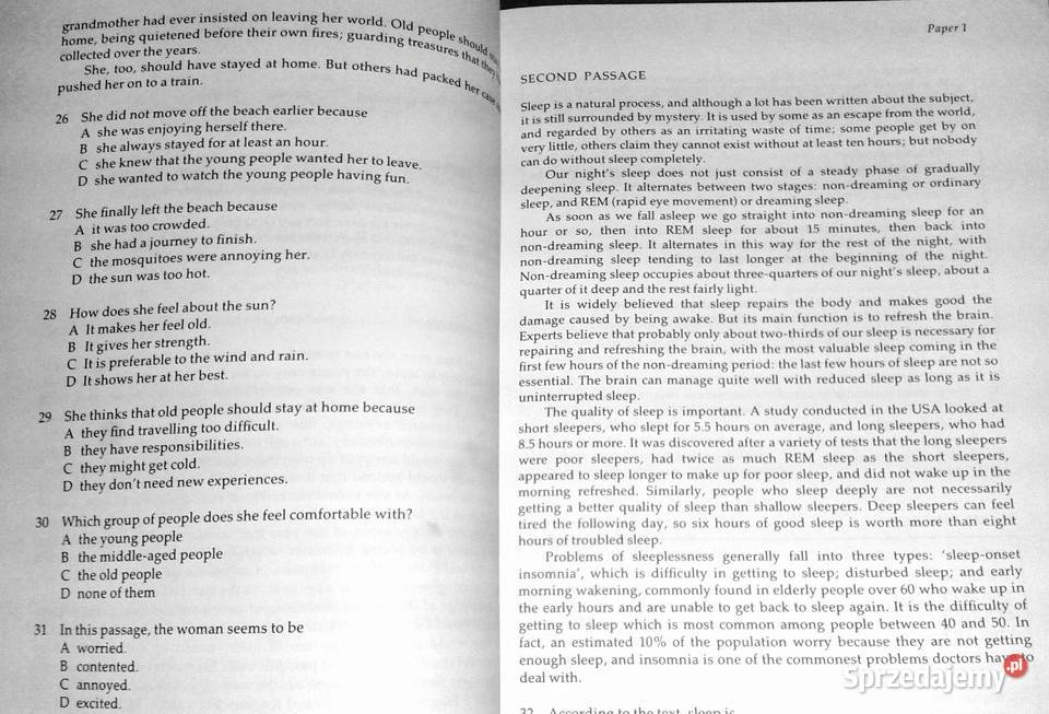 Cambridge First Certificate Examination Practice Chełm