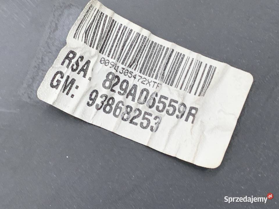 BOCZEK DRZWI PRZESUWNYCH PRAWY RENAULT TRAFIC