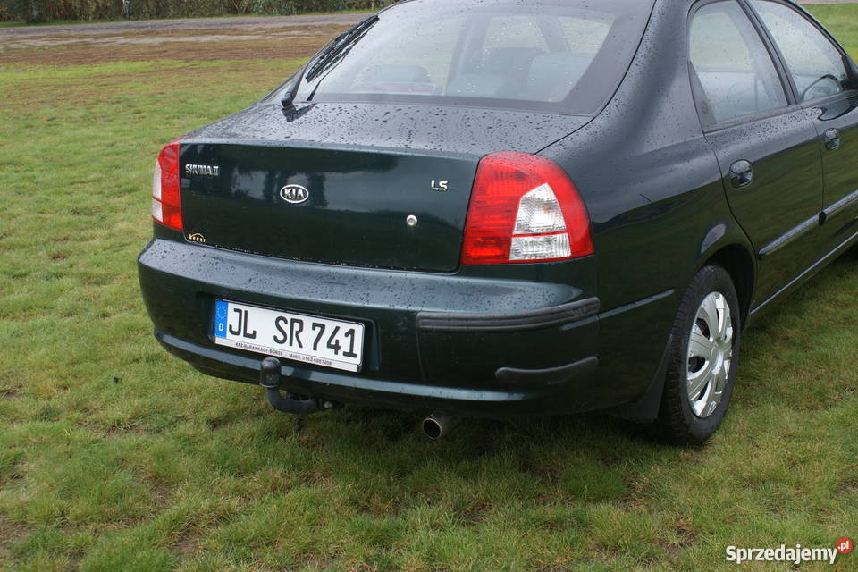 zdrowa Kia Shuma II klimamały przebieg 1wł z hak mazowieckie sprzedam