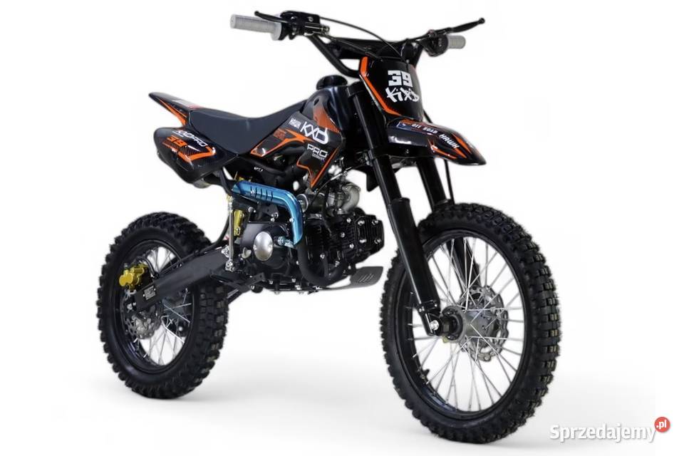 cross 125 cc KXD 607 hawk 14 17 e start 4 BIEGI łódzkie sprzedam