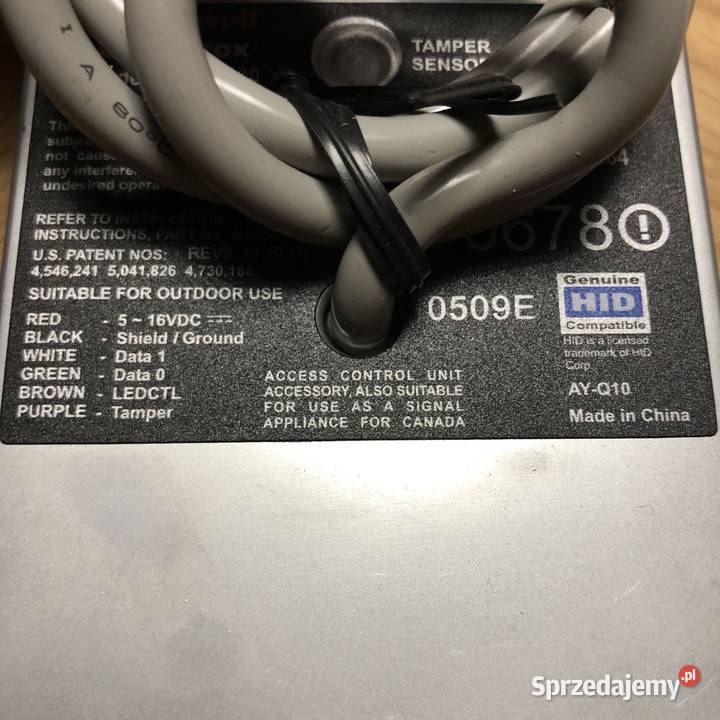 Honeywell OP90 OmniProx czytnik otwarcie wandalo