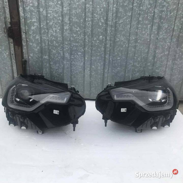 Lampy przód P L BMW M2 G87 2 G42 Shadow Black Rok produkcji 2024 Trzebnica