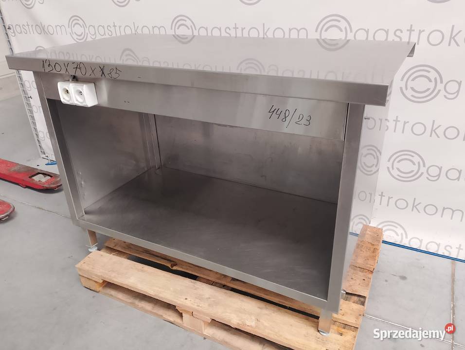Stanowisko szafkowe otwarte z ciągu 130x70x85 Wrocław