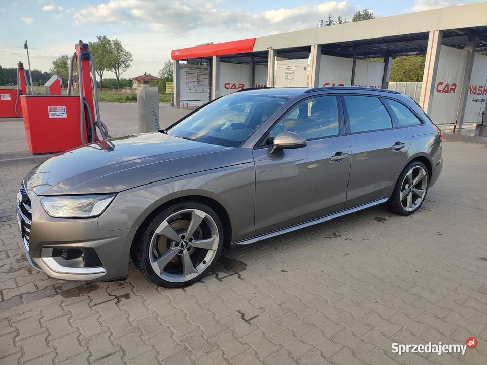 AUDI A4 AVANT 20 TDI ASO automat łopatki felgi pełny VAT Poznań sprzedam